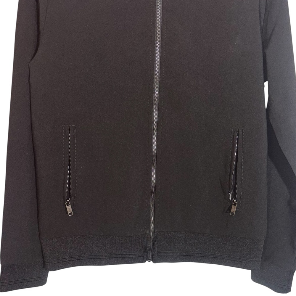 DKNY Scuba Jacket Full Zip King Black Lightweight Pockets Men’s Size Small - Picture 6 of 14